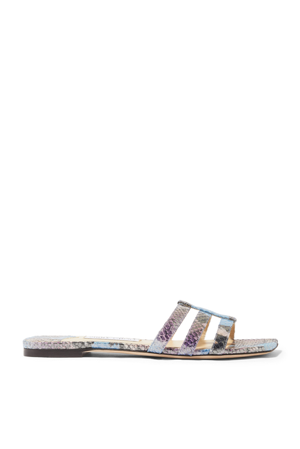 Middle East Exclusive Hazal Flat Leather Sandals